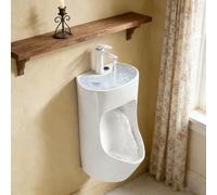 Orinario para hombre, fácil de limpiar, para montar en la pared, para escuelas, bares, hospitales, diseño con accesorios, ideal para baños públicos, Orinatoi per Uomo