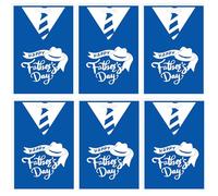 OriniPlay 50 bolsas de regalo para el Día del Padre - Día del Padre/Best Dad Ever Theme Party Decoraciones Suministros Decoración de plástico Regalos Bolsa de dulces