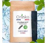 Orinko Carbón Activado Francés x1 - Binchotan para la Purificación de Agua en Jarra, Botella y Cantimplora