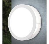 ORION Aplique de exterior Henry, Ø 30cm blanco