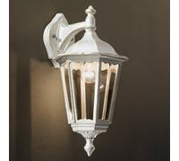 ORION Aplique de exterior Puchberg, colgante, blanco-oro
