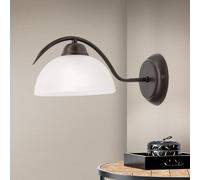 ORION Aplique de pared Marco con cristal de alabastro True