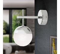 ORION Aplique LED Ball, 1 luz, níquel, descendiente