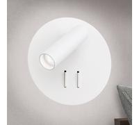 ORION Aplique LED Lenny con 2 fuentes de luz, blanco