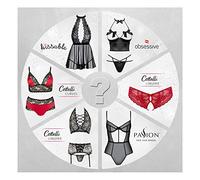 Orion Cottelli Dessous Corsé, Schwarz, 3XL para Mujer