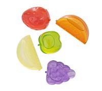 ORION Cubitos de hielo coloridos de plástico para cubitos de hielo, 20 unidades, reutilizables, cubos de frutas