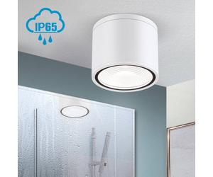 ORION Foco de techo LED Sputnik IP65 Ø 14,5 cm blanco