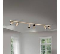 ORION Foco Sean, 6 luces, dorado, metal, orientable