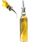orion group Botella de aceite, botella de cristal, dispensador de aceite de oliva, dispensador de vinagre de cristal con boquilla, 250 ml