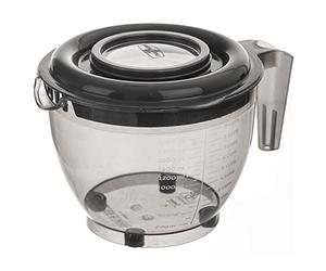 orion group Cuenco de cocina con tapa antisalpicaduras, asa resistente, apta para alimentos, 2,5 l