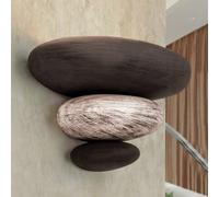 ORION Imitación piedra: el aplique de pared LITICA beige-marrón