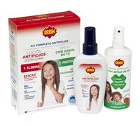 Orion - Kit Antipiojos Completo: Loción 100ml + Spray Protector 200ml, Elimina Piojos y Liendres en 10 Minutos, con Dimeticona y Árbol de Té, Sin Insecticidas, Apto para Pieles Sensibles