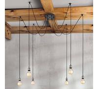 ORION Lámpara colgante Jailhouse, 6 luces True