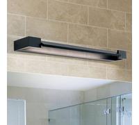 ORION Lámpara de espejo LED Marilyn en negro, ancho 60cm