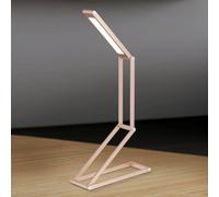 ORION Lámpara de sobremesa recargable Falto LED, color dorado, aluminio,