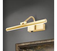 ORION Lámpara LED para cuadros Sofía en dorado, 30 cm