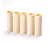 ORION LIGHTSTYLE 5 casquillos E14 L. 85 mm ø26 mm liso plástico crema beige para candelabros y lamparas