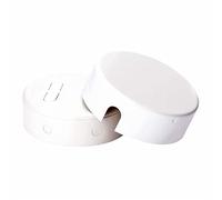 ORION LIGHTSTYLE Juego de distribución con caja de distribución, dosel, roseta, caja de derivación cubierta, color blanco