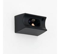 ORION LIGHTSTYLE Portalámparas S14d para Osram Linestra Ralina, casquillo de PVC, color negro, 65 x 40 x 40 mm