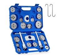 Orion Motor Tech 24 Piezas Reposicionador de Pistones de Freno para Reparación de Frenos Herramientas para Reposicionar el Pistón de Freno al Camibar Discos Kit de Herramientas para Automóviles