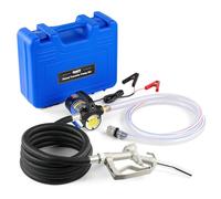 Orion Motor Tech Kit de Bomba de Transferencia Diésel, 12V Bomba de Transferencia de Combustible con Boquilla y Mangueras, Kit de Combustible Eléctrico de Queroseno Diesel con Caja de Transporte