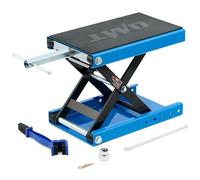 Orion Motor Tech Plataforma elevadora para Motocicletas Carga 500kg Plataforma Elevadora de Tijera de Motos Elevación 95 x 35 mm Gato de Tijera para Moto con Plataforma 23 x 37 cm