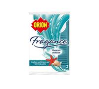 Orion Pinzas Antipolillas Perfumadoras Armario - Aroma Océano - 2 uds | Protección Antipolillas y Antiácaros, Aroma Ropa Limpia, Armarios y Cajones, Formato Pinza, Larga Duración