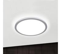 ORION Plafón LED Aria en color titanio, atenuable, 40 cm