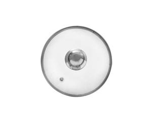 Orion - Tapa de cristal con borde de acero inoxidable para cacerola y estufa Ø 16 cm, vidrio resistente al calor 200 °C