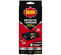 Orion - Trampa Adhesiva Mata Cucarachas, Sin Insecticidas, Potente Atrayente Alimentario, Adhesivo Extra Fuerte, Ideal Hogares con Mascotas - 4 uds