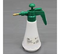 ORION91oficial® - Pack x 3 Pulverizadores a presión de 1 litro para jardín, rociador/nebulizador, para la protección de las plantas, boquilla ajustable, 1 l, color blanco - spaziOrion91