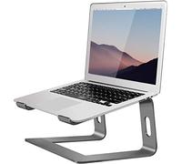 Orionstar Soporte para Portátil, Soporte Ordenadores Portátiles, Soporte para Laptop de Aluminio, Bases de Portátiles para MacBook Notebook, Mesa para Ordenador para 10-15,6 Pulgadas Laptop, Gris
