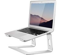 Orionstar Soporte para Portátil, Soporte Ordenadores Portátiles, Soporte para Laptop de Aluminio, Bases de Portátiles para MacBook Notebook, Mesa para Ordenador para 10-15,6 Pulgadas Laptop, Plata
