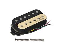 OriPure Pastilla de puente Humbucker para guitarra eléctrica Alnico 5 16-17K Zebra