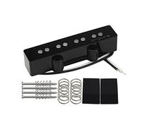 OriPure Pastillas Alnico 5 JB Bass Pastilla de mástil de estilo abierto para bajo de jazz de 4 cuerdas Parte de guitarra