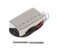 OriPure Pastillas humbucker de guitarra selladas Alnico 5 Pastilla de puente cromada 16K Se ajusta a la parte de guitarra LP