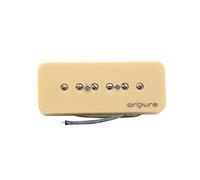 OriPure Pastillas semiartesanales Alnico 5 pastillas de jabón P90 para guitarra eléctrica, 9,5 K, color crema