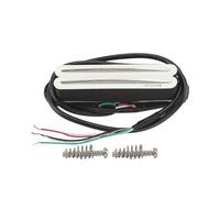OriPure Recolecciones de riel caliente Humbucker de tamaño de bobina simple Alnico5 12-13K Compatible con ST SQ TL Guitarra Eléctrica, Blanca