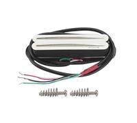 OriPure Recolecciones de riel caliente Humbucker de tamaño de bobina simple Alnico5 15-16K Compatible con ST SQ TL Guitarra Eléctrica, Blanca