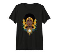Orisha Oshun Diosa de África Occidental Girasol Santería Yoruba Camiseta Premium