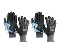 OriStout Guantes de trabajo para hombre y mujer, para pantalla táctil, guantes resistentes al agua, guantes térmicos de invierno, guantes de jardinería para clima frío