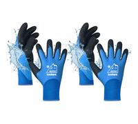 OriStout Guantes de trabajo para hombre y mujer, para pantalla táctil, guantes resistentes al agua, guantes térmicos de invierno, guantes de jardinería para clima frío