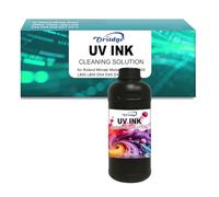 Oritdge Limpiador de Cabezales de UV Tinta 1000-ml para Limpiador para boquillas de UV Encre Compatible para XP600 TX800 i3200 i1600 L805 1390 DX5 DX6 DX7 DX10 Cabezales