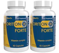 Oriton Forte - 120 Cápsulas (2x 60 Cápsulas), Paquete de 2