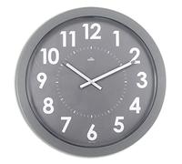 Imperia - Reloj Gigante de Cuarzo silencioso (diámetro 55 cm), Color Gris