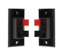 Orivin 2 Conectores De Resorte Para Altavoz De 2 Vías WP2-3, Cable Conector De Liberación Por Presión Con Clip De Terminal De Altavoz De Resorte