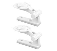 Orivin 2 Soportes De Pared Compatibles Con Tapo, Ring Pan-Tilt Indoor Cam, Ajustables a 180°, Fáciles De Instalar, Sin Necesidad De Perforar.