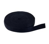 Orivin Cinta De Silicona De 5 M Para Ropa, Banda Elástica De 2 Cm De Ancho, Antideslizante, Ondulada, Color Negro