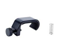 Orivin Clips de fijación para portaequipaje trasero para scooter GTS 50, 125, 150, 250 y 300 de aleación de aluminio CNC cromado negro.