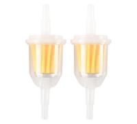 Orivin Copa de filtro de combustible universal de 6,5 mm/8 mm adecuada para scooters, motocicletas todoterreno, motores de gasolina, etc.